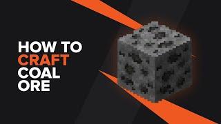 How to make Coal Ore in Minecraft