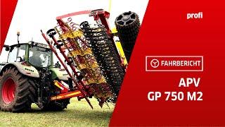 Günlandpflegekombination APV GP 750 M2  profi #Fahrbericht