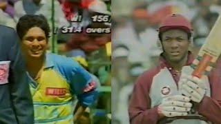 Brian Lara STYLISH 74 Knock vs India  Wills World Series  1st Odi  1994