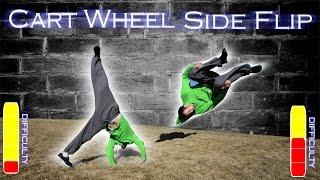 How To CARTWHEEL and CARTWHEEL SIDE FLIP