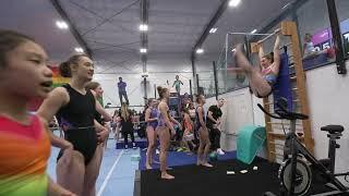 Gymnast Leg Lift Competition  Pacific Reign Gymnastics