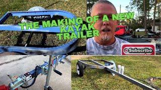 Kayak Trailer for this years hobie kayak.  On the Cheap