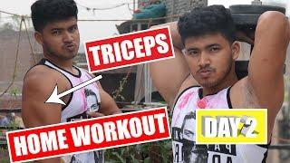 TRICEPS HOME Workout with Dumbbell - Home Workout - Natural Gym Motivation