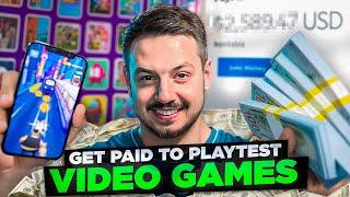 Make Money Playing Video Games Get Paid to Playtest