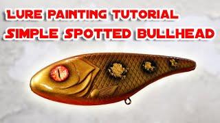 DIY Turning a Jerkbait into a Spotted Bullhead Masterpiece