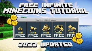 How To Get *FREE* Infinite Minecoins in Minecraft 2023 Updated 1.19 Tutorial Java PE