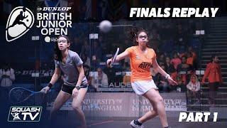 Squash Dunlop British Junior Open 2020 - Finals - U11 U13 U15