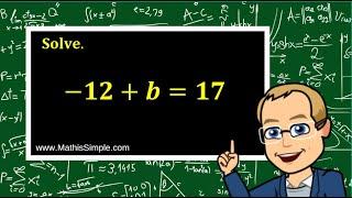 Solving One-Step Equations  Expressions & Equations  Grade 6