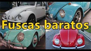 Fusca barato para comprar. Anos de Fuscas mais baratos e caros do mercado brasileiro