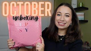 Ipsy Glam Bag Plus Unboxing  October 2022