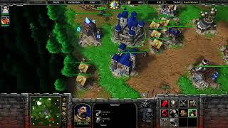 Human vs Nightelf - Warcraft 3 Reforged 1on1  Full WC3 Gameplay