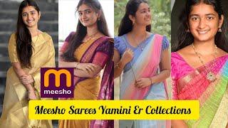 Meesho Sarees Yamini Er Collections Product link #meesho #yaminier #meeshohaul #youtuber #trending