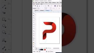 Text design on coreldraw