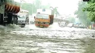 Heavy monsoon rain throws life out of gear in Mumbai - ANI News