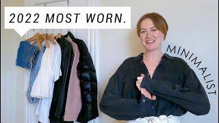 My Most Worn Clothing  Minimalist Wardrobe 2022