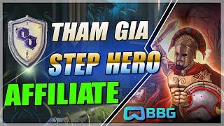 Step Hero Hướng Dẫn Tham Gia Step Hero Affiliate - Game NFT Kiếm Tiền