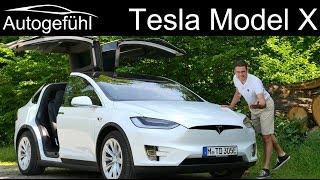 The Tesla Model X FULL REVIEW 100D shows why this is the best car for show-off - Autogefühl