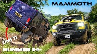 Hummer H2 против Hennessey Mammoth ИСПЫТАНИЯ НА БЕЗДОРОЖЬЕ