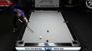 HIGHLIGHTS  Shane Van Boening vs Eklent Kaci  2024 Jacoby Scottish Open #highlightbilliardstv