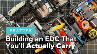 Carrying Awesome EDC Gear Without Looking CRAZY  - My Pockets Mini Kit and MacGyver Kit