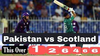 Icc World T20 2021  Pakiatan vs Scotland Today Highlights  wt20 Highlights