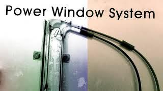 Power window system  Automobile power window system  How to video