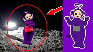 6 Teletubbies Captados en Cámara en la Vida Real