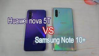 Huawei nova 5T vs Samsung Galaxy Note 10 Plus  SpeedTest and Camera comparison