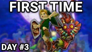 FIRST TIME PLAYING MAJORAS MASK  PART 3 The Legend of Zelda Majoras Mask