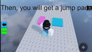 How to make an infinite jump pad in obby creator. ADVANCED TOOLS NEEDED.