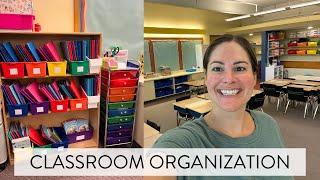 Classroom Setup 2 Classroom Organization  First Grade 2024-2025