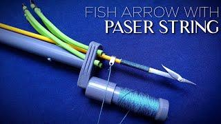 Making Fish Arrows from PVC with Paser String