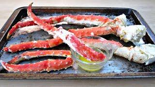 King Crab Legs Baked Grilled or Steamed - PoorMansGourmet