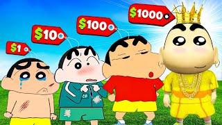 $1 Shinchan to $1000000000 in GTA 5