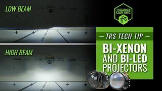 TRS TECH TIPS What Are Bi-Xenon and Bi-LED Projectors & How Do They work?