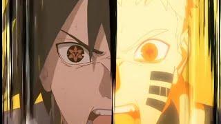 NARUTO & SASUKE VS MOMOSHIKI SUB INDO