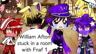 William Afton stuck in a room with Fnaf 1