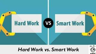 Smart Work Vs Hard Work - Interview based Question