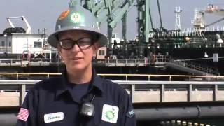 On the Job Marine Terminal Operator Shawna Nevins