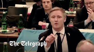 Go **** yourself Latvian MP rages after Russian delegation speaks at security summit