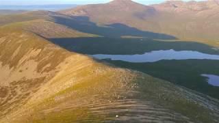 Wild camping up Beinn Bharrain