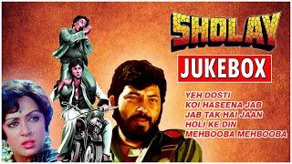 Sholay Jukebox 1975  Amitabh Bachchan  Dharmendra  Hema Malini  R. D. Burman Hits