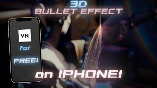 3D *BULLET EFFECT* on IPHONE tutorial