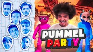 VOD  Pummel Party - Grimkujow Potatoz Terracid Hugo Jean Théo Ecrisio Diego