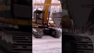 Construction site incidents  #adamrose #construction #constructionsite #funny #reaction