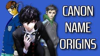 SMT & Persona Canon Protagonist Name Origins