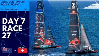 Emirates Team New Zealand vs. Alinghi Red Bull Racing - Full Race 07092024