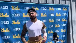 UCLA football linebacker Ale Kaho talks return from injury development of the defense and more