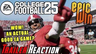 EAs College Football 25 Deep Dive Trailer is an EPIC WIN?