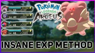 Insane EXP Method In Pokemon Legends Arceus